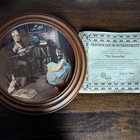 Norman Rockwell Heritage Collection Plates - Picture 7 of 9